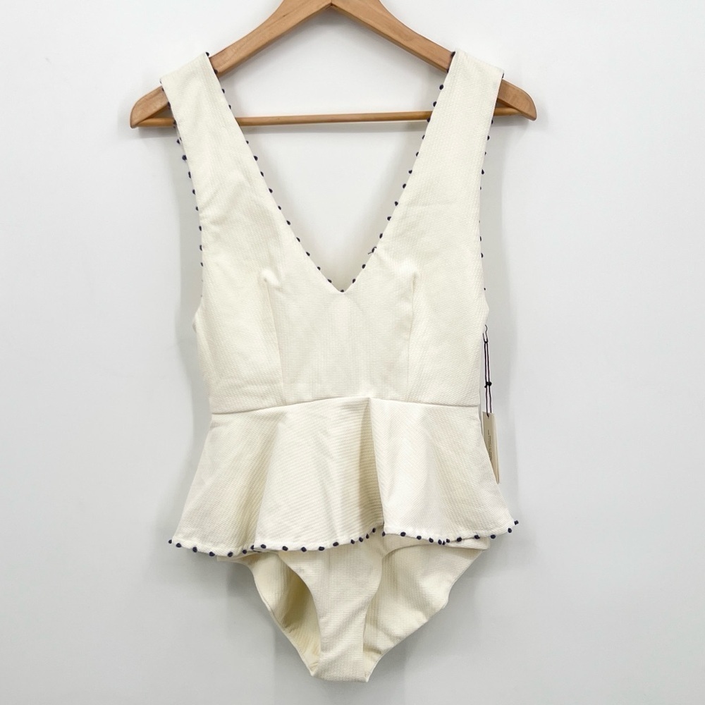 Marysia Swim White One Piece Swimsuit FRENCH GRAMERCY MAILLOT NWT XS - Picture 2 of 6